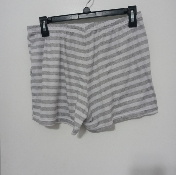 Born Hacci Super Soft Knit 4 Way Stretch Striped Shorts LG - Picture 7 of 8